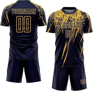 Sublimación Digital Equipo Ropa Deportiva Entrenamiento Chándal Jersey Camisetas Fútbol Uniforme Personalizado Hombres Ropa de Fútbol - Product Image 1