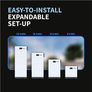 Ren O gy X LiFePO4 Stackable Hybrid <b>Grid</b> Energy Storage <b>System</b> with IP65 Protection CAN Communication All-In-One Design - Product Image 5
