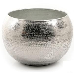 แจกันดอกไม้โลหะสีเงินเงาสำหรับตกแต่งบ้านแจกันดอกไม้อลูมิเนียมเคลือบเงาสำหรับตกแต่งบ้านดีไซน์ล่าสุด - Product Image 1