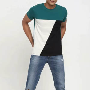 T-shirt basique en coton uni pour homme, tissu doux, coupe classique, fabricant OEM ODM - Product Image 4