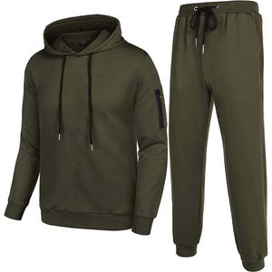 Service OEM Survêtements d'entraînement pour hommes en molleton épais d'hiver, écologiques, respirants, vente en gros, sweat à capuche et pantalon de jogging 2 - Product Image 1