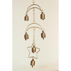 Fabriqué à la main à la main Style Vintage suspendu étoile lune carillons éoliens cloches pour l'extérieur décorations d'intérieur et de jardin à bas prix - Product Image 1