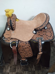 Selles de course en cuir véritable Bonne vente Selle d'équitation anglaise occidentale pour l'équitation et l'entraînement - Product Image 4