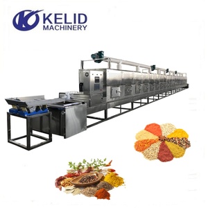 Equipo Industrial <span class=keywords><strong>de</strong></span> Secado y Esterilización por <span class=keywords><strong>Microondas</strong></span> Continuo y Automático para Especias y Condimentos - Product Image 2