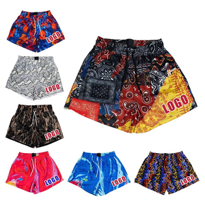 Wholesale Solid Casual Vintage Double <b>Layer</b> 4 Inch Inseam Embroidery Logo Sublimation Polyester Gym Mesh Shorts for Men - Product Image 1