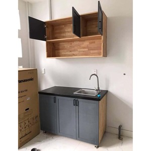 Mini armoire moderne en bois et contreplaqué de 1m2, mobilier de cuisine moderne de haute technologie, modèle compact BTB68012 - Product Image 6
