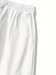 Nouvelle Collection Été : Ensemble T-shirt et Short Décontracté pour Homme avec Imprimé Lettres – Tendance Actuelle pour le Sport et les Activités de Plein Air - Product Image 5