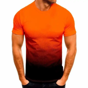2025 hommes à manches courtes T-shirt populaire été T-shirt respirant à la mode hommes T-shirt vêtements Sport Style - Product Image 3