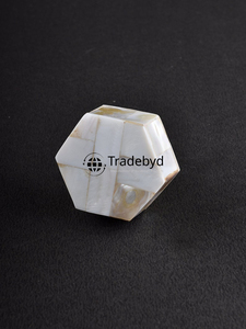 Boutons de tiroir et poignées d'armoire de conception minimaliste en incrustation de nacre de luxe pour cuisine salle de bain et salon-Tradebyd - Product Image 4