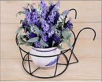 Paniers suspendus Pot de fleurs support de plante sans Pots pour balustrade clôture balcon jardin maison intérieur extérieur