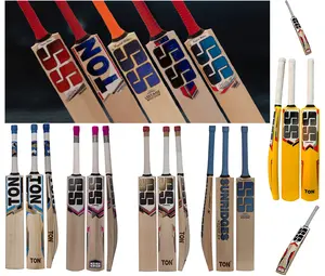 Mazze e set da Cricket in legno SS di marca indiana famosa in tutto il mondo disponibili in diversi colori e dimensioni