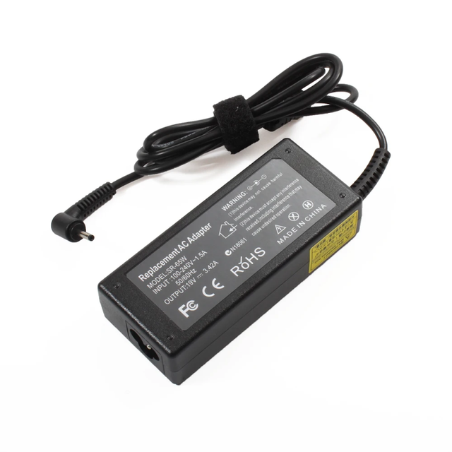 19V 3.42A 65W Laptop Battery Charger for Acer ChromeBook C720 C720P AC Adapter Power Supply Cord Connector Size3.0x1.1mm