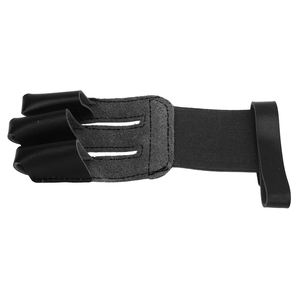 Ensemble de gants de tir à l'arc traditionnels en cuir de vache, protège-mains pour la pratique du tir à l'arc et les sports de plein air - Product Image 2