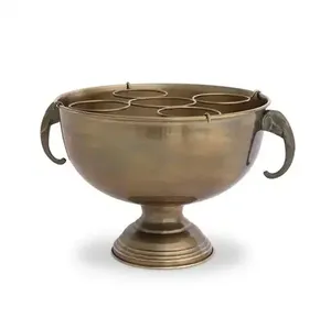 Copa para Champán en Aluminio Fundido, Soporte para Botellas de Vino, para Hoteles, Bodas, Fiestas, para Servir Vino, Enfriador de Champán - Product Image 4