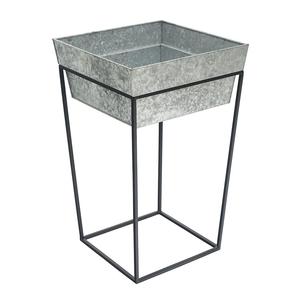 Maceta de Metal de pie galvanizada profunda superventas, bandeja de cobre, jardín al aire libre, diseño de decoración de suelo de flores vivas - Product Image 2