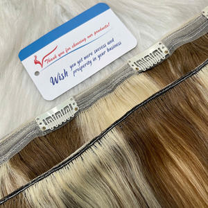 Pince à cheveux vietnamienne de luxe dans les extensions prix de gros pince dans les extensions de cheveux élever votre élégance - Product Image 3