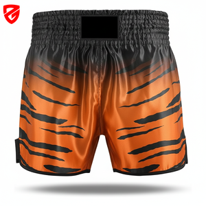 Pantalones Cortos de Boxeo para Hombre, Ligeros, Duraderos, Transpirables, con Estampado por Transferencia de Calor, de Secado Rápido, para Entrenamiento, Elásticos y Resistentes al Encogimiento - Product Image 6