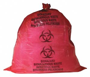Venta al por mayor bolsas de residuos de riesgo biológico clínicas desechables con refuerzo inferior impresión en huecograbado biodegradable para uso en supermercados - Product Image 2