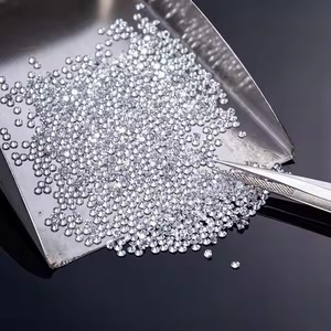 Piedra suelta de diamante incoloro Natural de corte radiante de 0,25 CT y 0,75 CT para joyería certificada GIA para colgante de pendiente de banda de anillo - Product Image 2