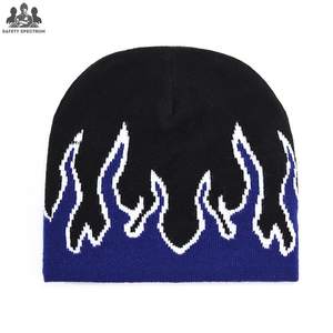 Vente flash : Bonnet d'hiver unisexe SAFETY SPECTRUM, personnalisé, haute qualité, 100% coton, imperméable, jacquard uni, taille ajustable - Product Image 6