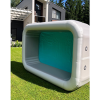 Piscine gonflable ipgo style inflatable swimming pool avec toboggan pour jardin été jeux d’eau famille