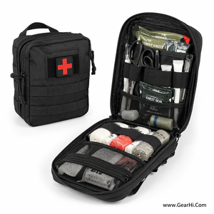 Bolsa Médica GearHi, Organizador Técnico para Traumas, MOLLE, Atención a Pacientes, Seguridad Pública, Primeros Auxilios, Nailon Cordura 1000D - Product Image 1