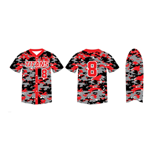 Camisetas de béisbol de botón completo personalizadas OEM diseño impreso sublimado con número de nombre personalizado transpirable de talla grande para clubes y equipos - Product Image 4