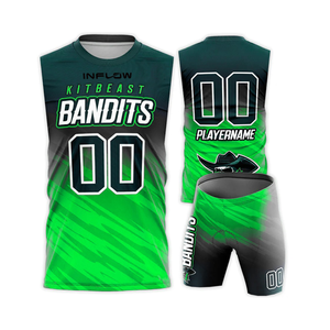 Uniforme de Entrenamiento para Equipo de Flag Football 7V7, Conjunto de Compresión con Estampado por Transferencia de Calor, Camisetas 100% Poliéster Transpirable de Buena Calidad - Product Image 5