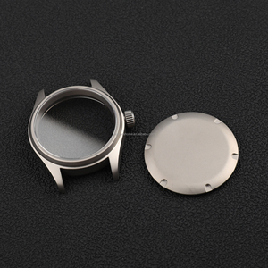 Grade 5 Titanium <b>Watch</b> <b>Case</b> 36mm Sapphire Glass 10BAR Waterproof Screw Down Crown Back for Custom Mechanical <b>Watch</b> Parts - Product Image 2
