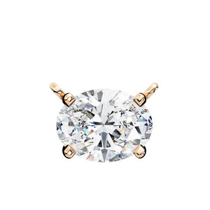 Colgante de Oro de 18K con Diamante Cultivado en Laboratorio para Mujer - Product Image 4