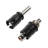 Adaptador hembra macho RAKU 2 RAST II de Radio DAB niquelado de 50 ohm para Peugeot JAC Geely para antena antidesprendimiento de Radio de coche