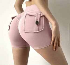 Shorts Deportivos Transpirables para Mujer, Shorts de Gimnasio de Secado Rápido, Ropa Deportiva, Shorts de Yoga para Entrenamiento Físico - Product Image 4