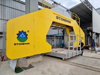 STONEWIN ZY-MW16 Machine de découpe de scie à fil multiple pour la découpe de granit/marbre