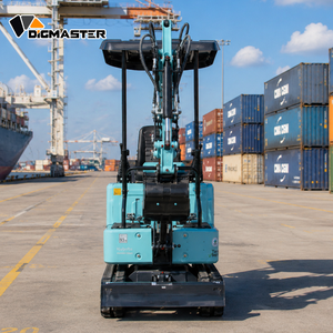 Mini-excavatrice efficace de 1 tonne avec moteur Kubota Z482, système de pilotage, chenilles, pour la location - Product Image 3