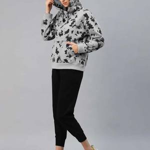 Survêtements décontractés à capuche vintage pour hommes, sur mesure, de haute qualité, 100% coton, dernier design, toutes tailles, pantalon noir, MOQ 10 - Product Image 4