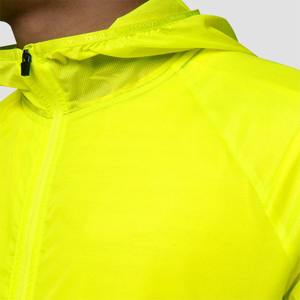 Chaqueta cortavientos para hombre personalizada más vendida para entrenamiento al aire libre cortavientos impermeable con cuello levantado para correr en primavera - Product Image 4