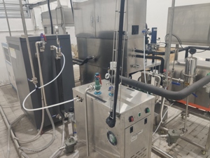 สายการผลิตบรรจุภัณฑ์ปลอดเชื้อแบบ UHT ระดับห้องปฏิบัติการ พร้อมระบบฆ่าเชื้อและบรรจุภัณฑ์ที่ปลอดเชื้อ  ใช้เครื่อง SUS 316 ความจุ 50 ลิตร/ชั่วโมง สำหรับทดสอบการบรรจุภัณฑ์นมและน้ำผลไม้ในสถาบันวิจัย - Product Image 3