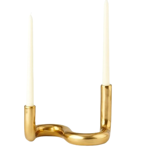 Decorative Custom made Gold Finished <b>Candle</b> <b>Holder</b> Christmas Festival Metal <b>Candle</b> <b>Holders</b> For Tabletop And <b>Floor</b> Decor - Product Image 1