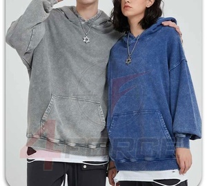 Sudaderas con capucha de longitud completa de alta calidad para mujer, lavado con ácido, estampado en relieve, bordado, transpirable, verano, Fitness, personalizado, venta al por mayor - Product Image 5