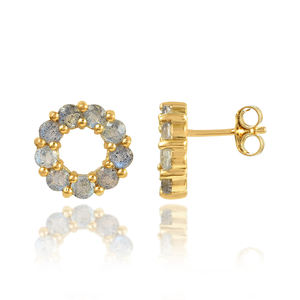 Pendientes de Plata de Ley 925 con Amatista, Venta al por Mayor, para Regalo de Boda o Fiesta - Product Image 5