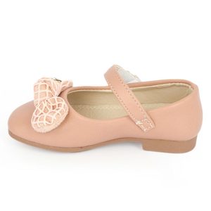 รองเท้าส้นสูงสำหรับเด็กผู้หญิง (A101) - สีพีช - Product Image 4