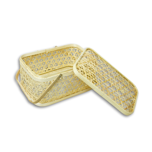 HOT SELLING Export From Vietnam <b>Bamboo</b> Gift <b>Baskets</b>: a Natural Touch to Personalized Presents - Product Image 1