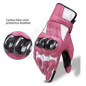 Gants de moto en cuir unisexes, design personnalisé, prix abordable, respirants, légers, pour le cyclisme et les sports - Product Image 3