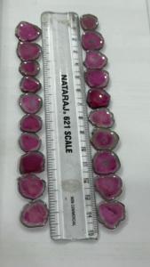 Mise en page de tourmaline de pastèque de type minéral pur pour grossiste 15mm au-dessus de la taille meilleure combinaison de pierres précieuses de tourmaline de pastèque - Product Image 6