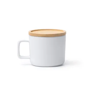 Tazza in Ceramica e Bambù Personalizzata Neris, Gadget Unico e Personalizzabile - Product Image 1