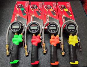 High Quality PRESSURE INFLECTOR Digital <b>Tire</b> Pressure <b>Gauge</b> Rubber Material <b>Tire</b> Inflation Monitor with Air Gun 1 Year Warranty - Product Image 5