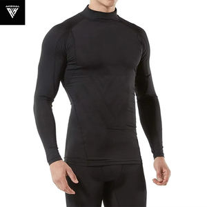 Camiseta de compresión (Rash Guard) Premium de Alta Calidad, Personalizable OEM, Unisex, de Secado Rápido, Transpirable, Antibacteriana, Manga Larga, Diseño MMA Disponible - Product Image 4