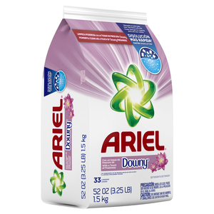 Detergente en Polvo para Ropa Ariel con un Toque de Frescura Downy, 52 oz, 33 Lavados - Product Image 1