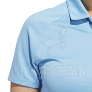 Femmes 100% coton Golf & Tennis pour Polo Usage quotidien Motif solide Longueur courte Tissage tricoté Marque privée Vêtements actifs - Product Image 5