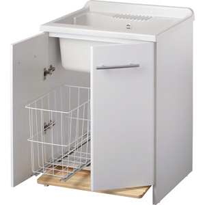Unità Bagno Prefabbricata Serie "Magica" Unità Lavanderia Interna 60x60x85 cm - Product Image 2